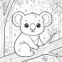 Cute Animal Coloring Book | Printable PDF