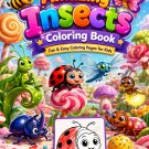 70 Bold & Easy Insect Coloring Pages | Printable Activity Book 70 Bold & Easy Insect Coloring Pages | Printable Activity Book