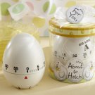 About To Hatch - Kitchen Egg Timer Baby Shower Favor (set of 4)