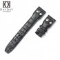 Custom alligator leather strap for IWC Big Pilot with rivets 22mm | Daydaywatchband