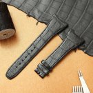 Custom Croco leather strap for IWC ingenieur (brown.black...) | Daydaywatchband