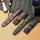 Custom alligator santoni leather strap for IWC Pilot watch 20mm 21mm | Daydaywatchband