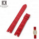 Alligator leather watch strap for Cartier Baignoire ladies (Multi-colors) | Daydaywatchband