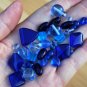Cobalt Blue Czech Glass Beads Mix Assorted Shapes