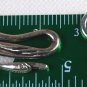 One Silver-Plated Swan S-Hook Clasp 25mm Qty 1