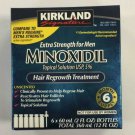 Kirkland Minoxidil 5% Extra Strength Men Hair Regrowth Solution 6 Month Supply