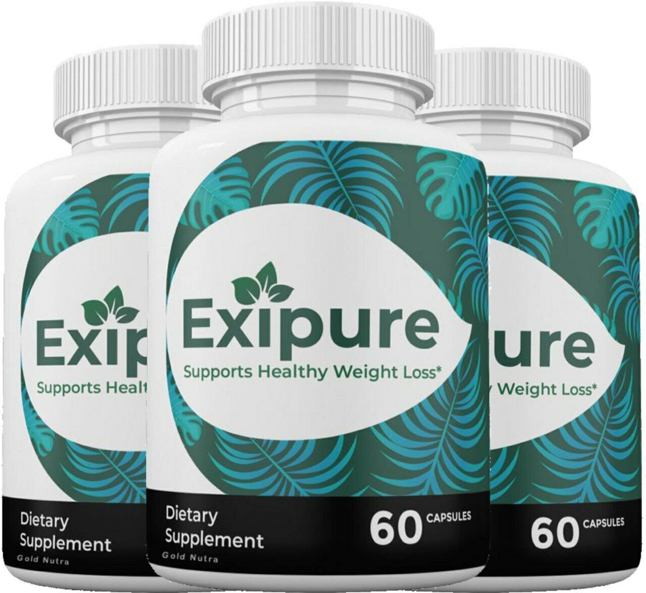 (3 Pack) Exipure Diet Pills, Advanced weight loss Supplements, 3 Bottles