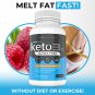 Keto 3x Ultra Trim 360 Diet Pills Advanced Weight Loss Ketogenix BHB Fat Burner