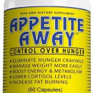 Appetite Away Hunger Suppressant Weight Loss Supplement (60Capsules) - Pack of 1