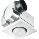 Broan 162M 70 CFM One-Bulb Ventilation Fan - White