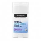 Neutrogena Ultra Sheer SPF 50 Zinc Mineral Sunscreen Stick, 1.5 oz