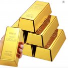 Gold Bar Creative Golden Brick Simulation Hollow Gold Bullion