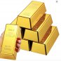 Gold Bar Creative Golden Brick Simulation Hollow Gold Bullion