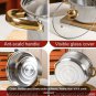 10pcs Stainless Steel Cookware Set, Non-toxic Cookware Set,