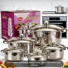 10pcs Stainless Steel Cookware Set, Non-toxic Cookware Set,