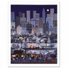 Jane Wooster Scott Signed "New York, New York" Limited Edition 18x24 Lithograph