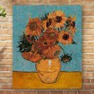 Unique Mosaic - Van Gogh Twelve Sunflowers
