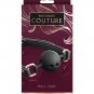 Bondage Couture Ball Gag - Black