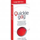 Quickie Ball Gag Large - Red