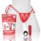 Screaming O My Secret 4T Panty Vibe w/Remote - Red