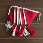 Linen Christmas Garland, Fabric Flag Banner, Christmas Mantel Decor, Christmas Wall Decor