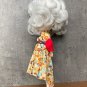Blythe doll clothes, dress with different color sleeves for Blythe