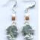 Indian Warrior Mascot Earrings