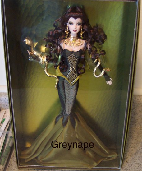 barbie doll as medusa