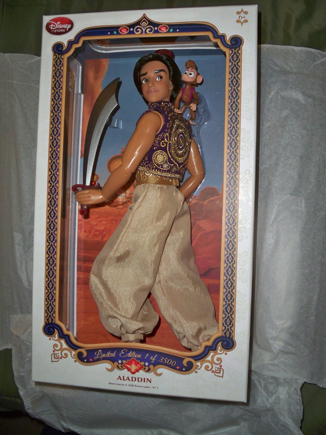 aladdin limited edition doll