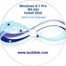 Windows 8.1 Pro Disk 64 bit