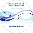 Windows 10 Disk 32 bit