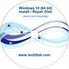 Windows 10 Disk 64 bit