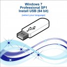 Windows 7 Pro USB 64 bit