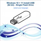 Windows 10 + 11 USB 64 bit