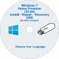 Windows 7 Home Premium Install USB 32 Bit