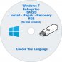 Windows 7 Enterprise Install USB 64 Bit