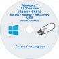 Windows 7 All Versions Install USB