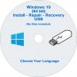 Windows 10 Install USB 64 Bit