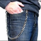 Chain for trousers, luxury gourmet model, men's key ring 55 cm