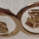 Vintage Men's Cufflinks, Cuff Links, bulldozer,