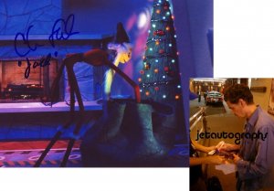CHRIS SARANDON SIGNED THE NIGHTMARE BEFORE CHRISTMAS 8X10 PHOTO PIC PROOF