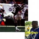 ALGE CRUMPLER TITANS SIGNED FALCONS 8X10 PHOTO PIC PROOF SIGNING