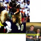 BRIAN LEONARD SIGNED RAMS 8X10 PHOTO PIC PROOF SIGNING