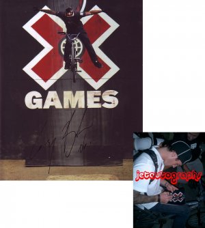 COREY BOHAN SIGNED BMX X GAMES 8X10 PHOTO PIC PROOF SIGNING