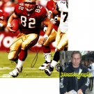 ERIC JOHNSON SAINTS SIGNED 49ERS 8X10 PHOTO PIC PROOF SIGNING