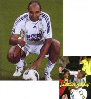 EMERSON SIGNED REAL MADRID SOCCER 8X10 PHOTO PIC PROOF SIGNING