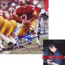 JOE THEISMANN SIGNED REDSKINS 8X10 PHOTO PIC PROOF SIGNING