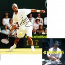 JAMES BLAKE SIGNED TENNIS 8X10 PHOTO PIC PROOF SIGNING