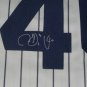 CHIEN MING WANG SIGNED YANKEES JERSEY PIC PROOF SIGNING