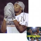 MICHAEL HUFF RAIDERS SIGNED LONGHORNS 8X10 PHOTO PIC PROOF SIGNING
